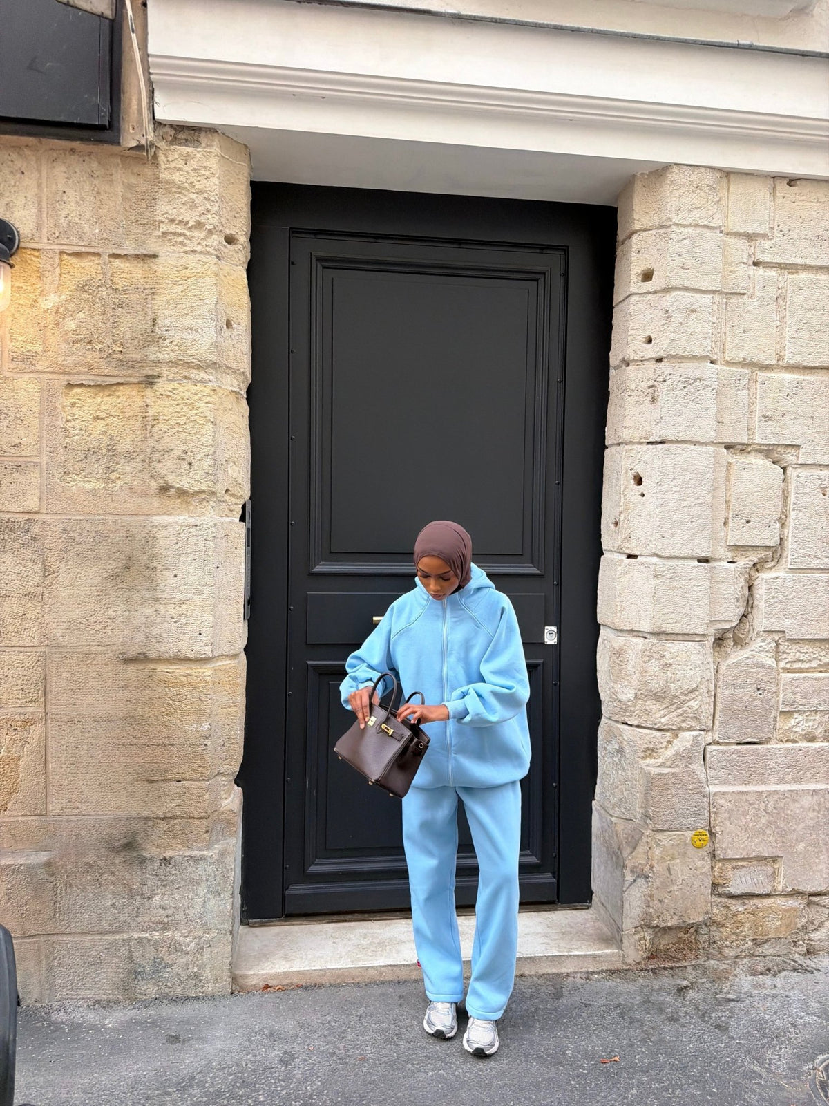 Ensemble Jogging Naya - Bleu Ciel - TAHIRA