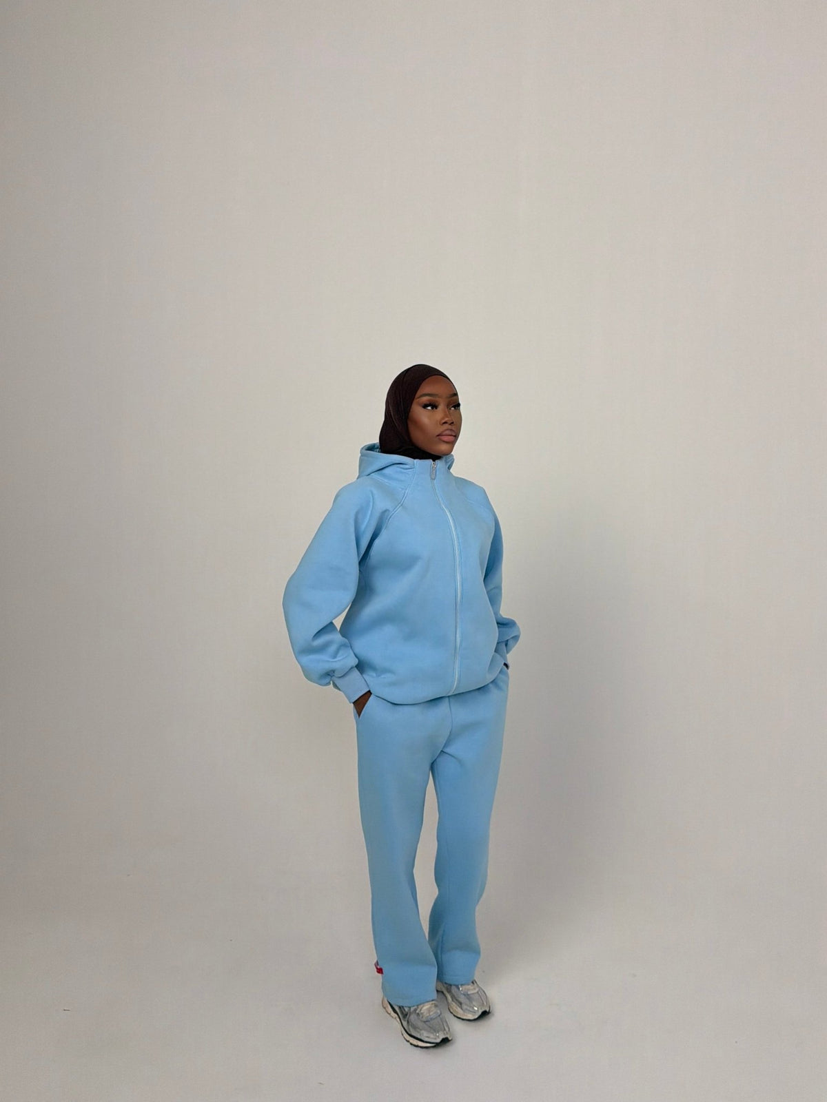 Ensemble Jogging Naya - Bleu Ciel - TAHIRA