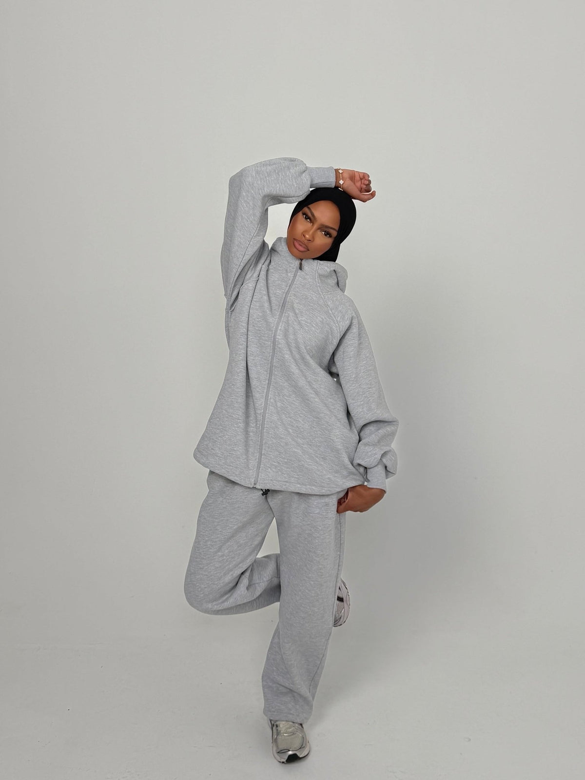 Ensemble Jogging Naya - Gris - TAHIRA