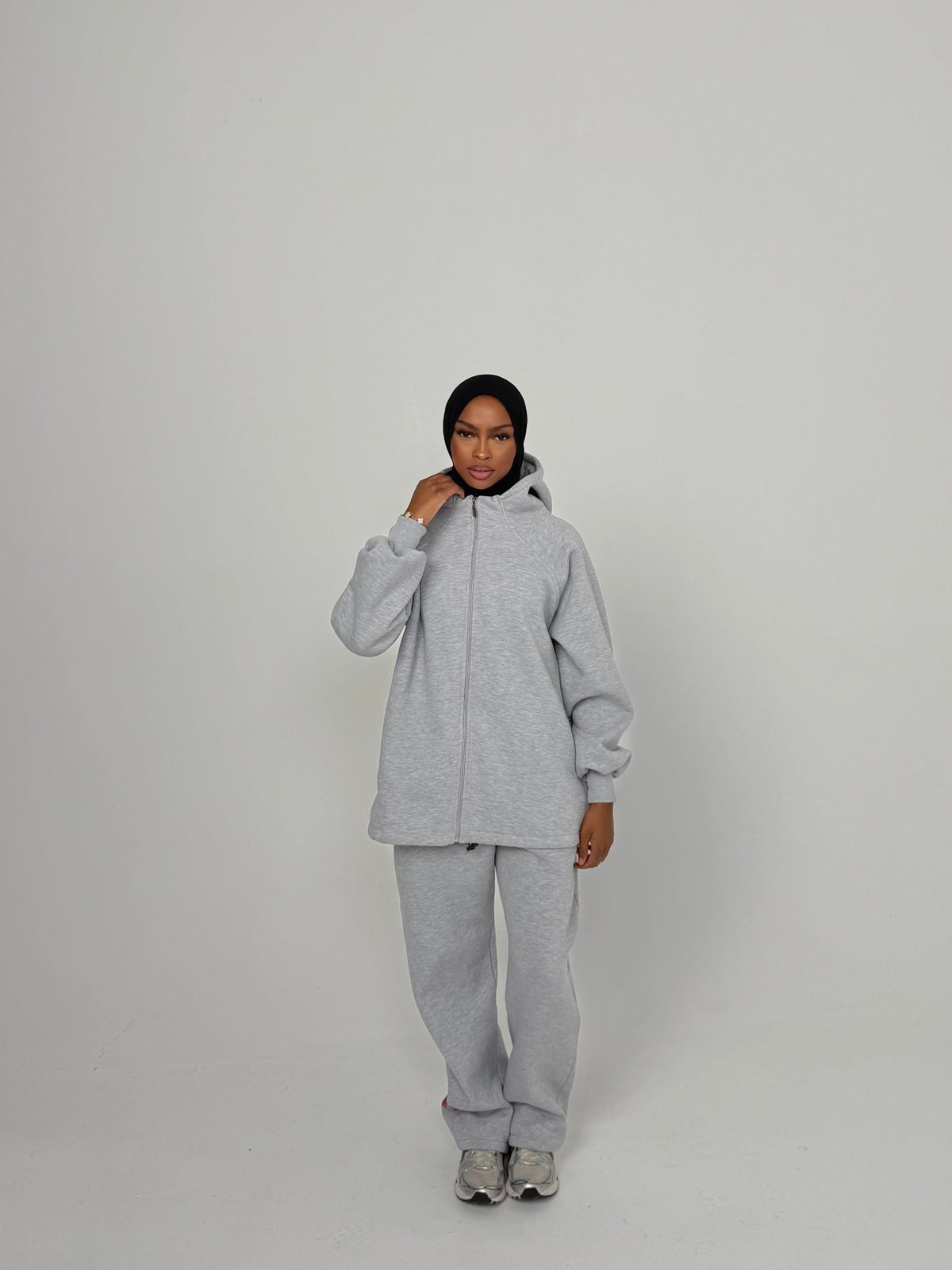 Ensemble Jogging Naya - Gris - TAHIRA