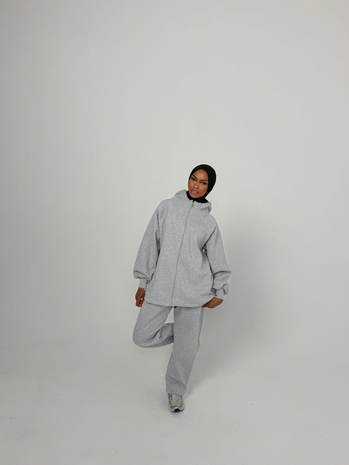 Ensemble Jogging Naya - Gris - TAHIRA