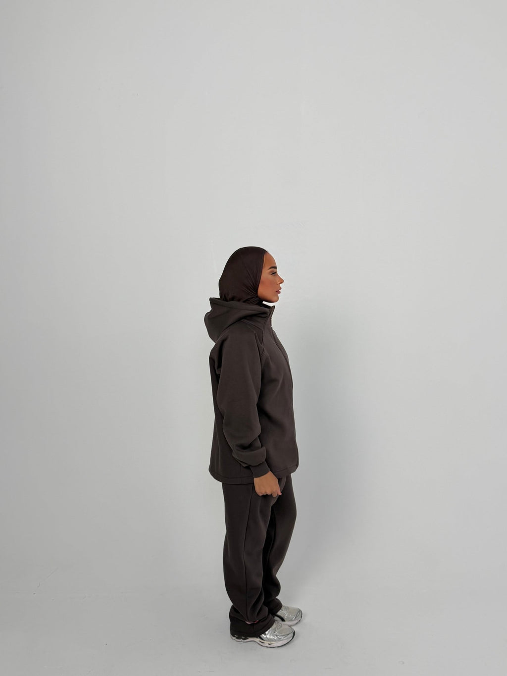 Ensemble Jogging Naya - Marron cacao - TAHIRA