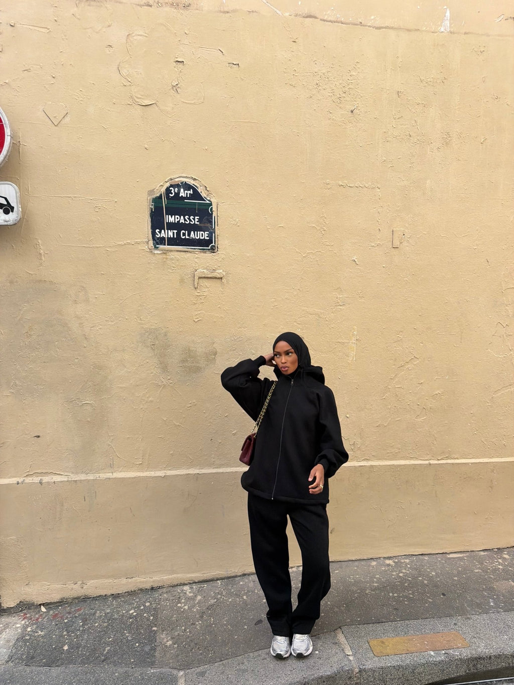 Ensemble Jogging Naya - Noir - TAHIRA