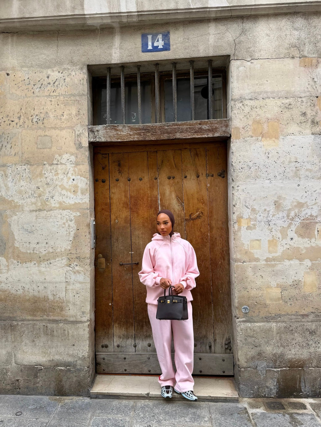 Ensemble Jogging Naya - Rose Poudré - TAHIRA