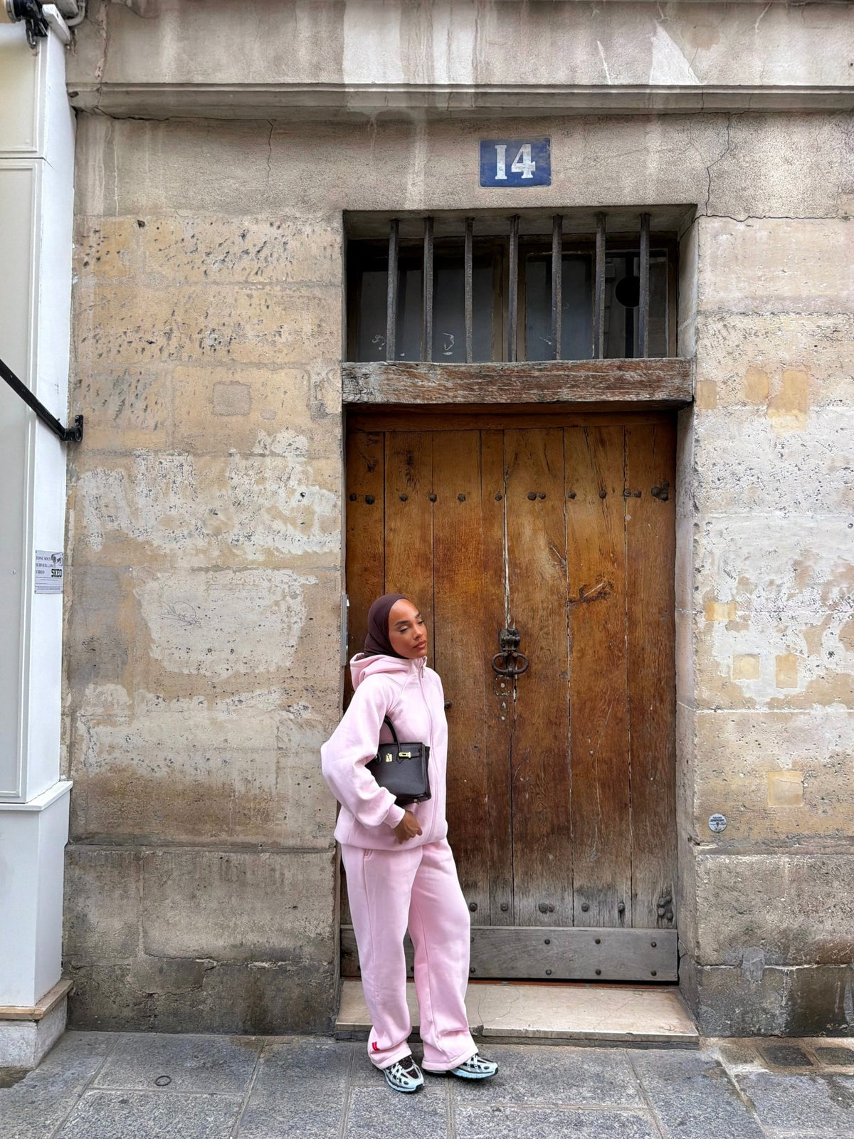 Ensemble Jogging Naya - Rose Poudré - TAHIRA