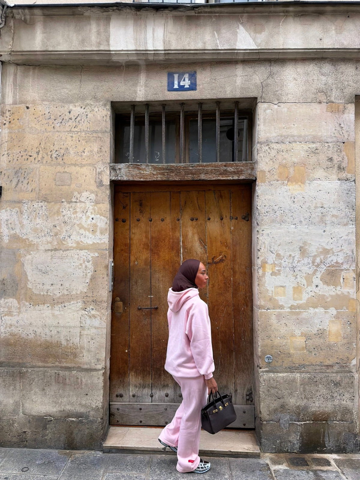Ensemble Jogging Naya - Rose Poudré - TAHIRA