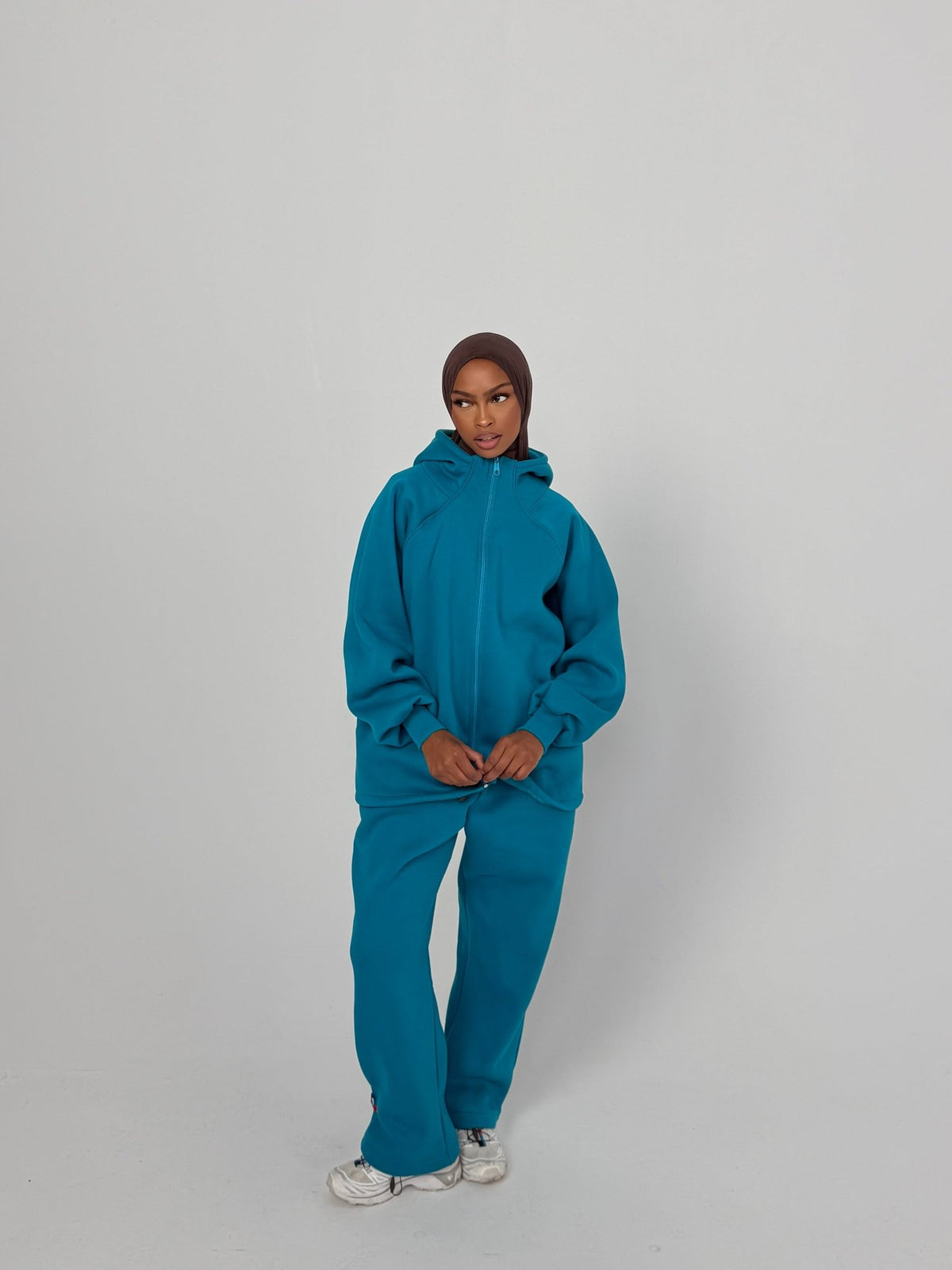 Ensemble Jogging Naya - Turquoise foncé - TAHIRA