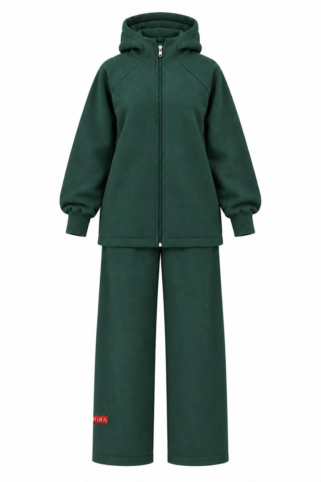 Ensemble Jogging Naya - Vert sapin - TAHIRA