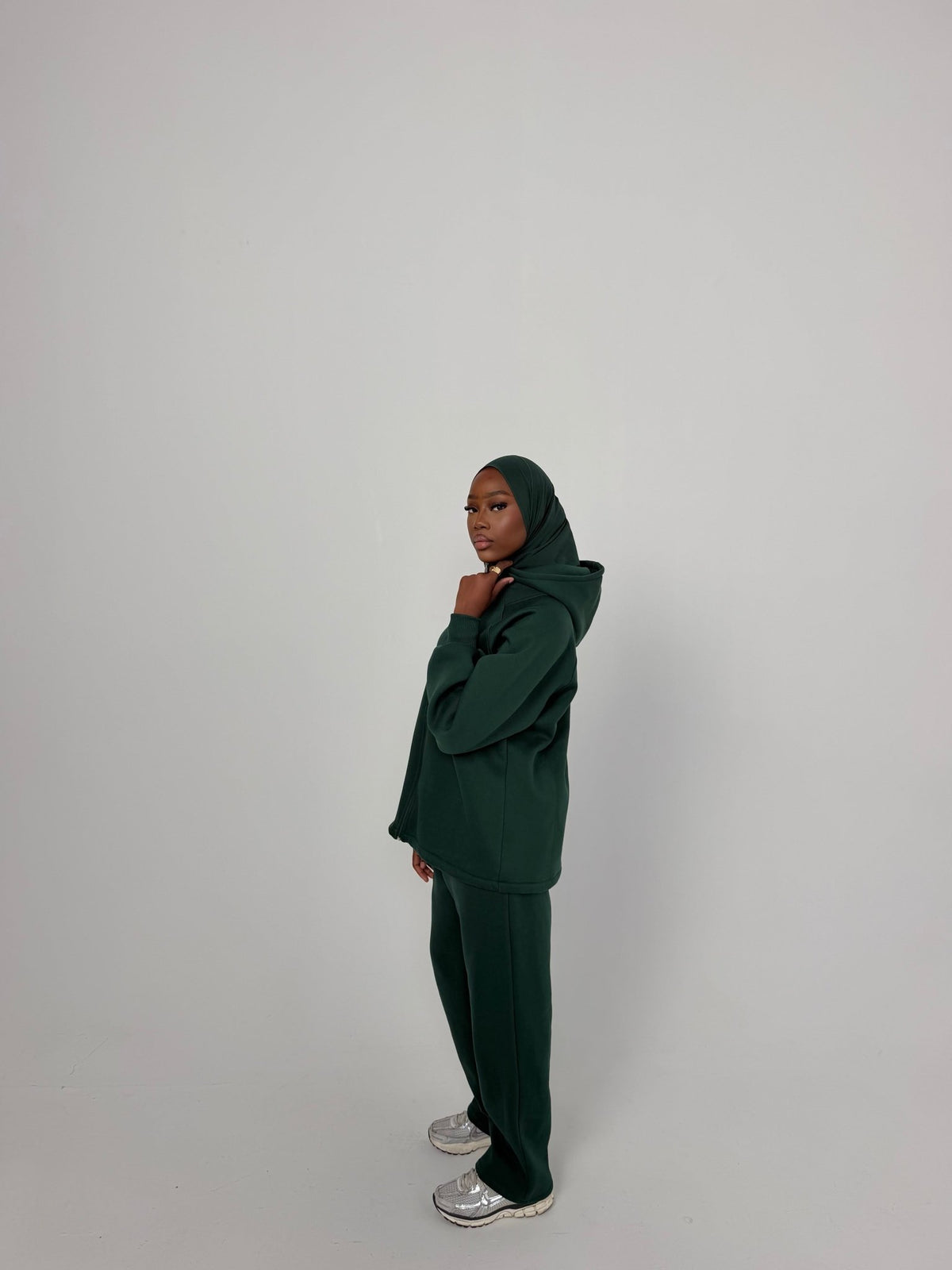 Ensemble Jogging Naya - Vert sapin - TAHIRA