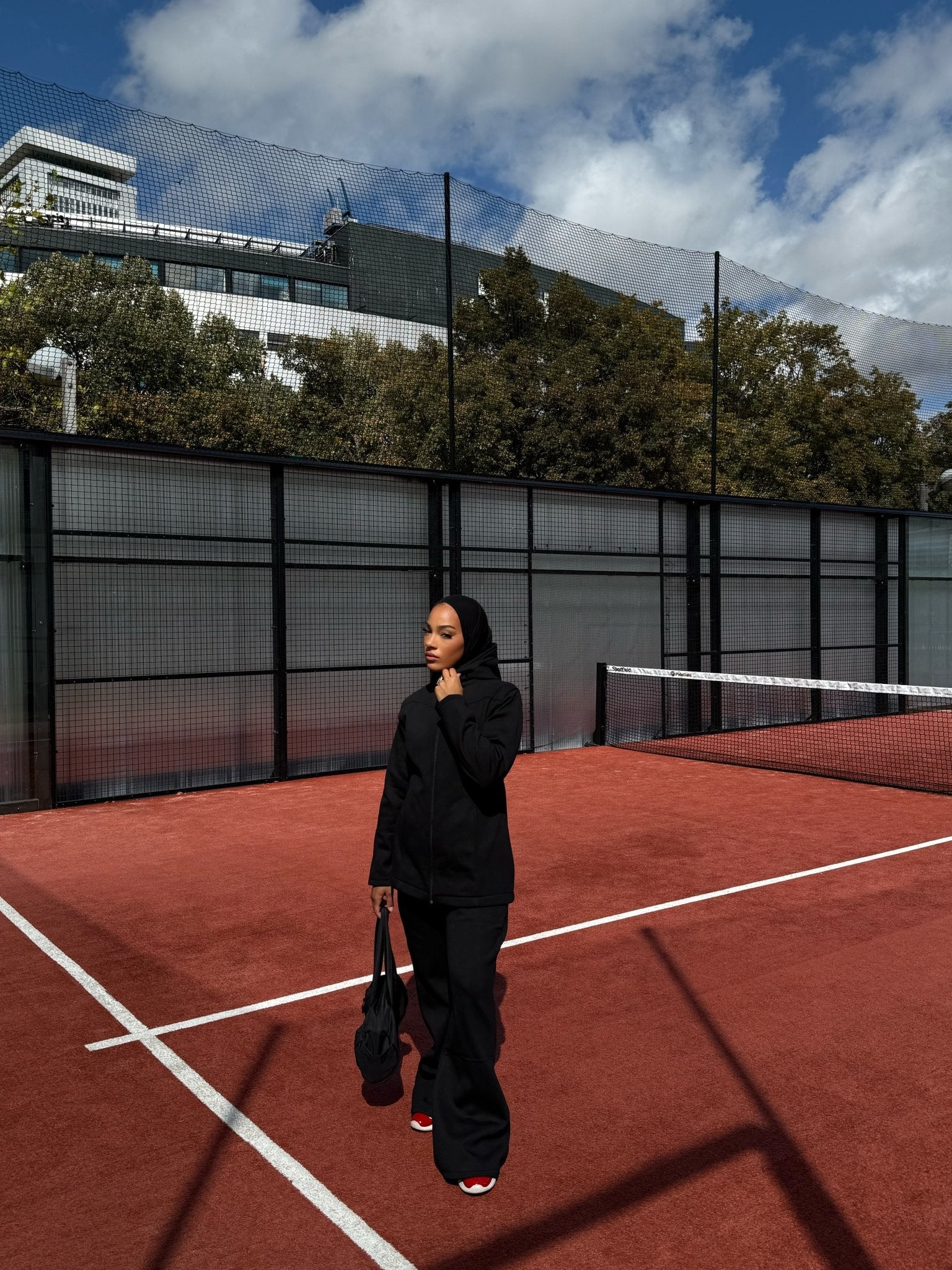 Ensemble Jogging Noir Collection Fit - TAHIRA