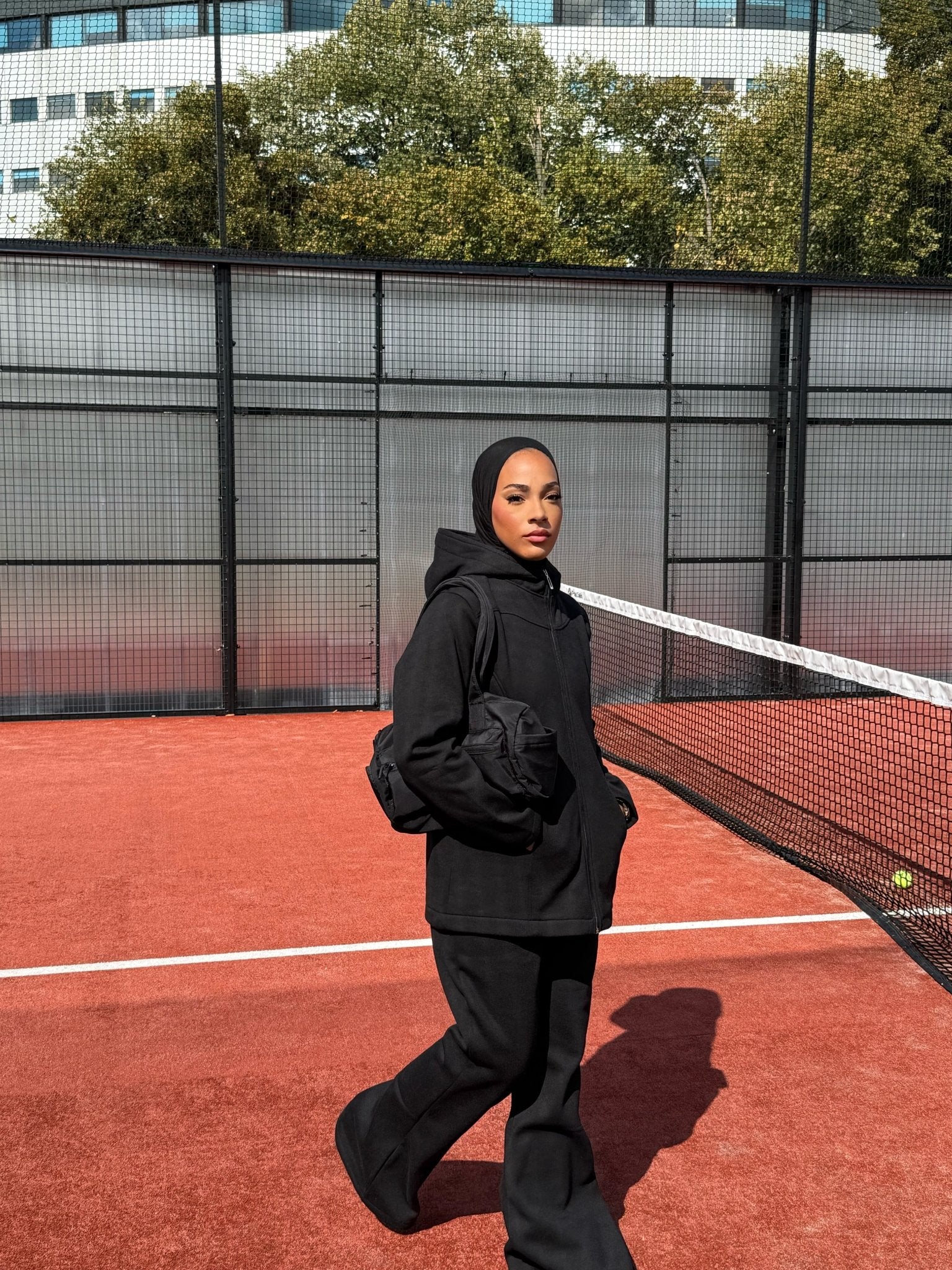 Ensemble Jogging Noir Collection Fit - TAHIRA