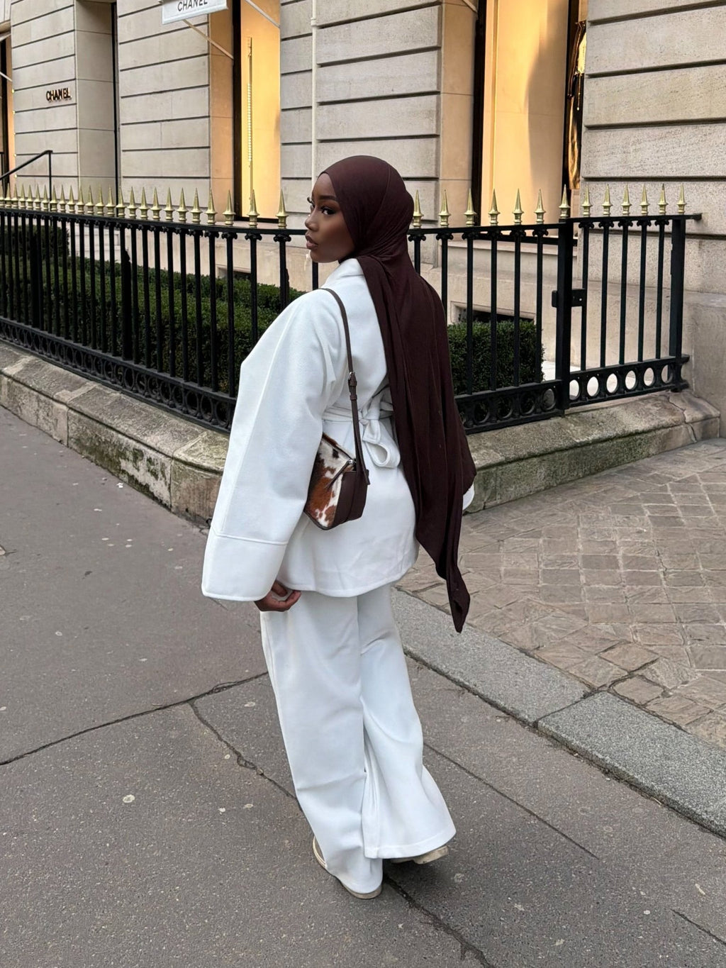Ensemble Kimono Nova 2 Blanc - TAHIRA