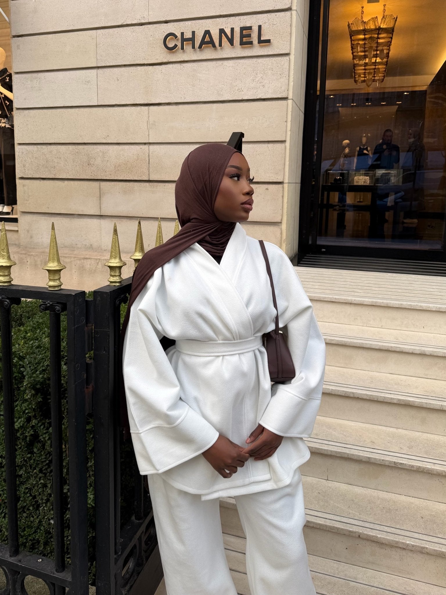 Ensemble Kimono Nova 2 Blanc - TAHIRA