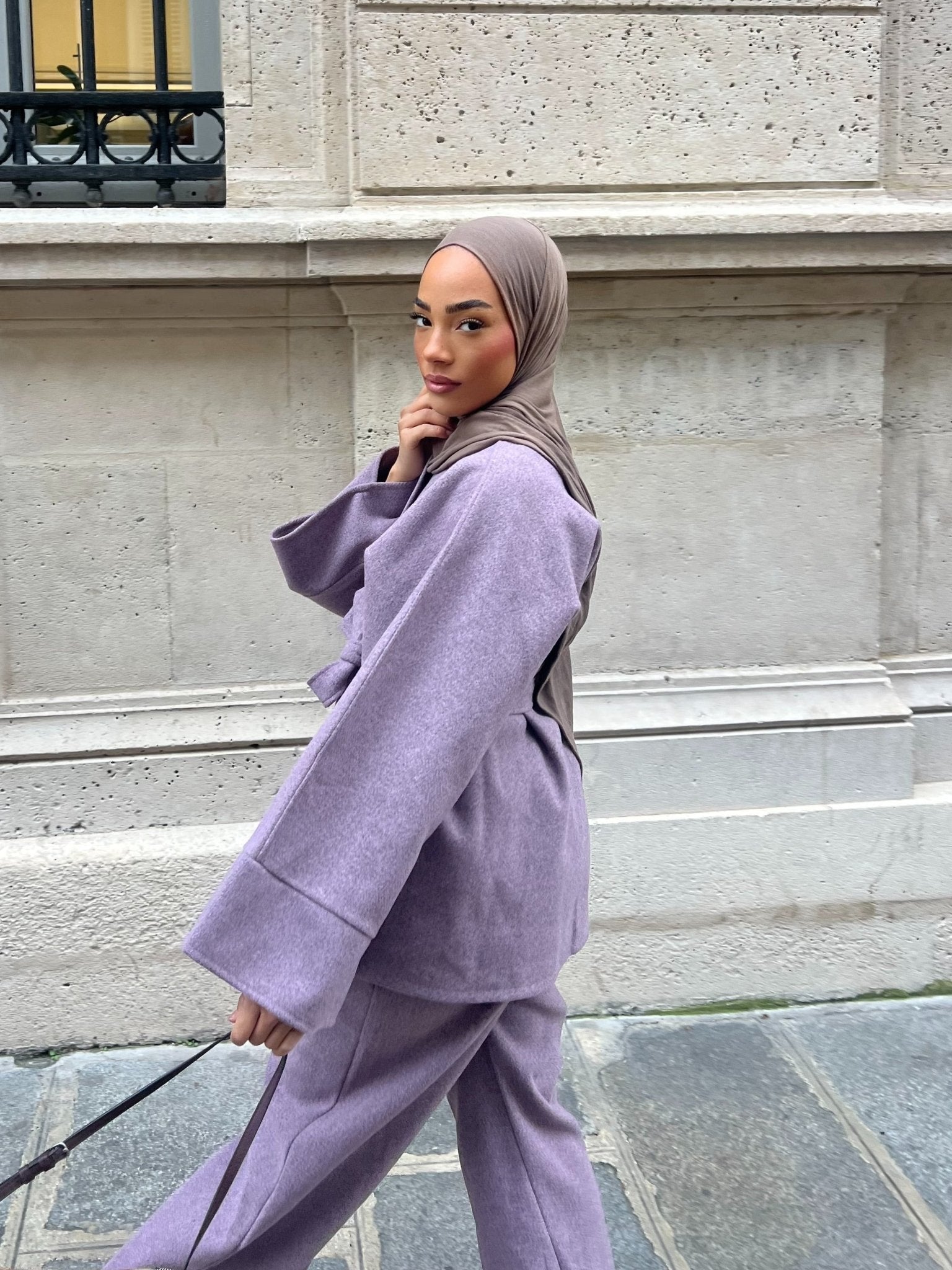 Ensemble Kimono Nova 2 Lila - TAHIRA