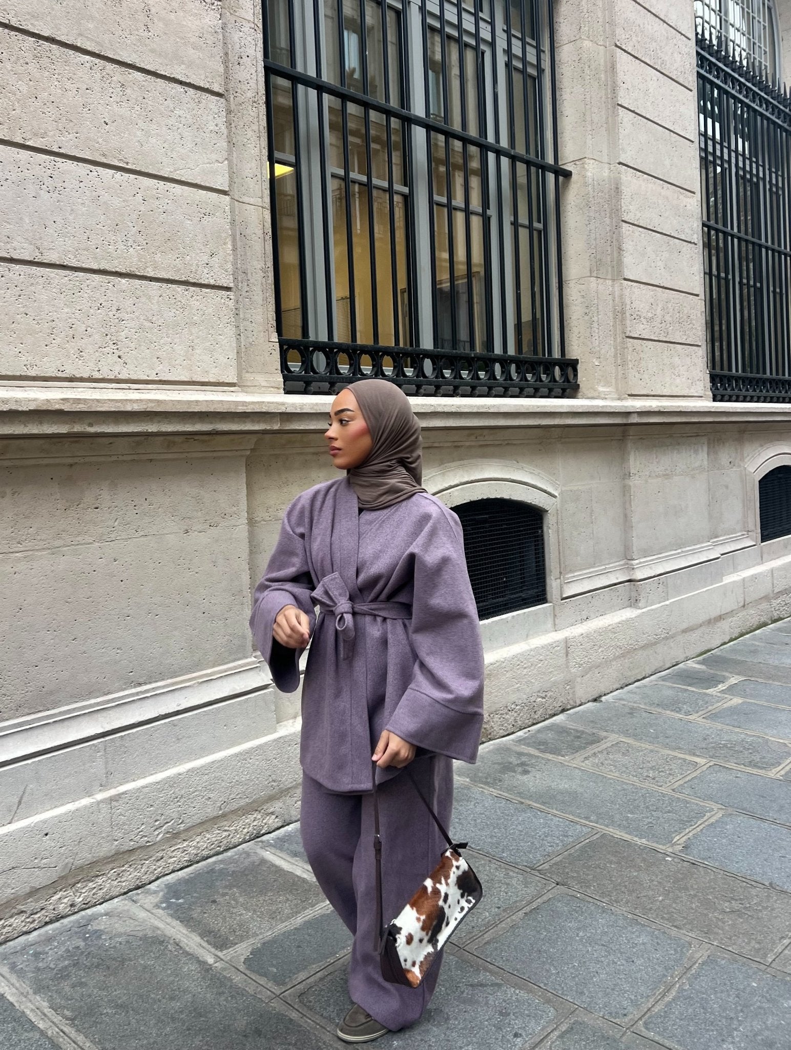Ensemble Kimono Nova 2 Lila - TAHIRA