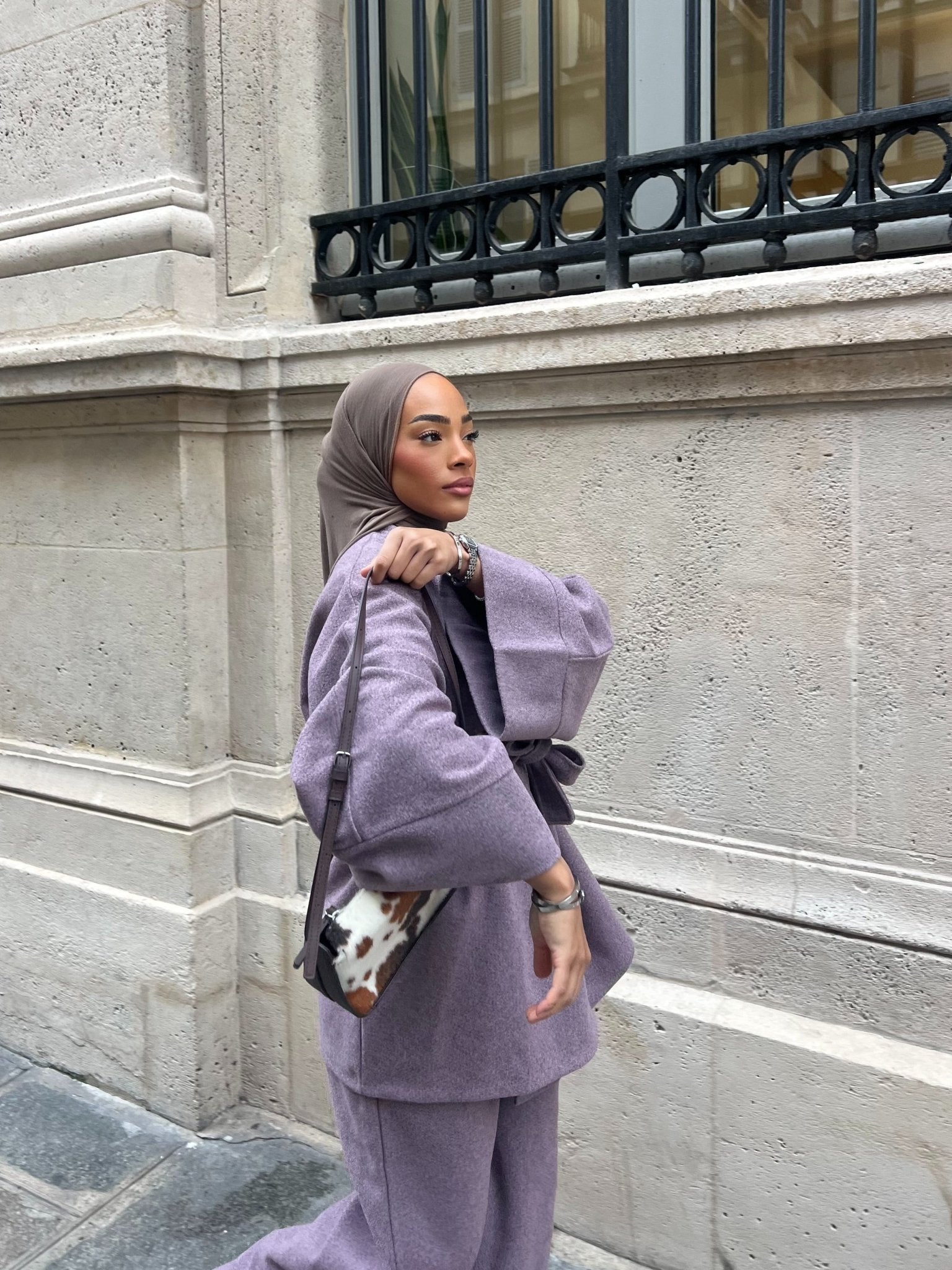 Ensemble Kimono Nova 2 Lila - TAHIRA