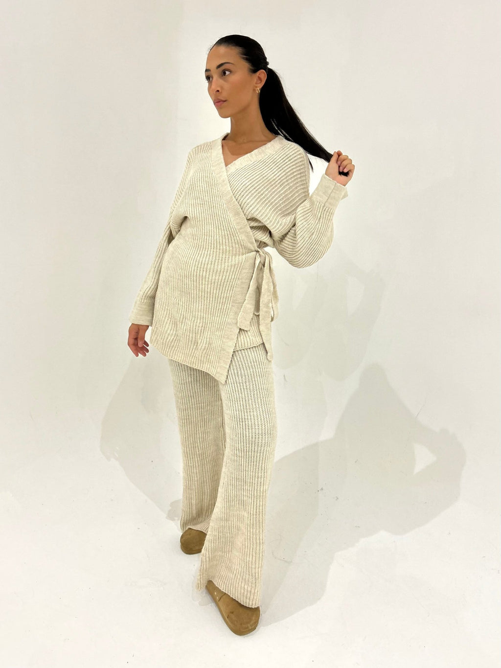 Ensemble Laine Chelsea Beige - TAHIRA