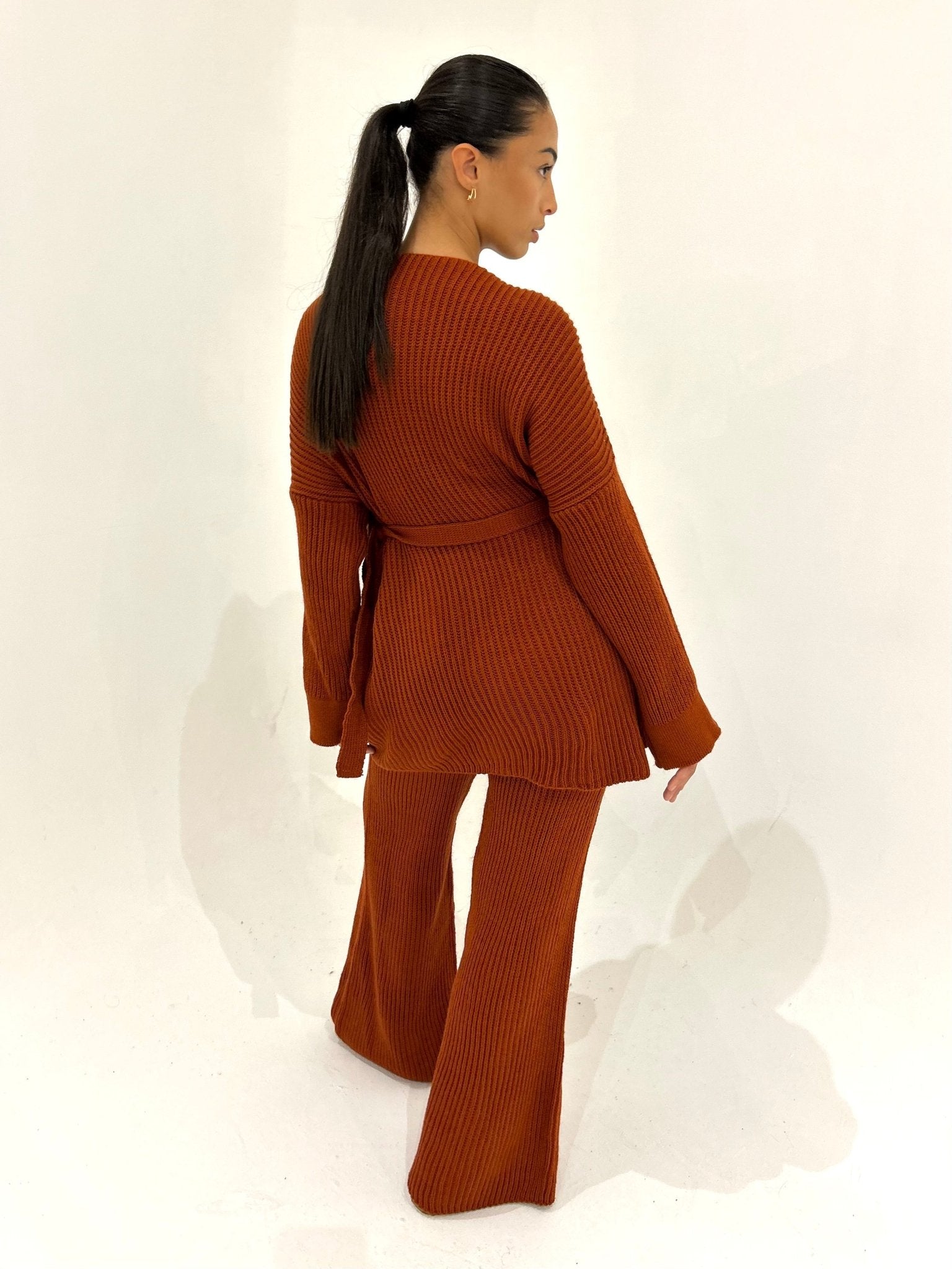 Ensemble Laine Chelsea Rouille - TAHIRA