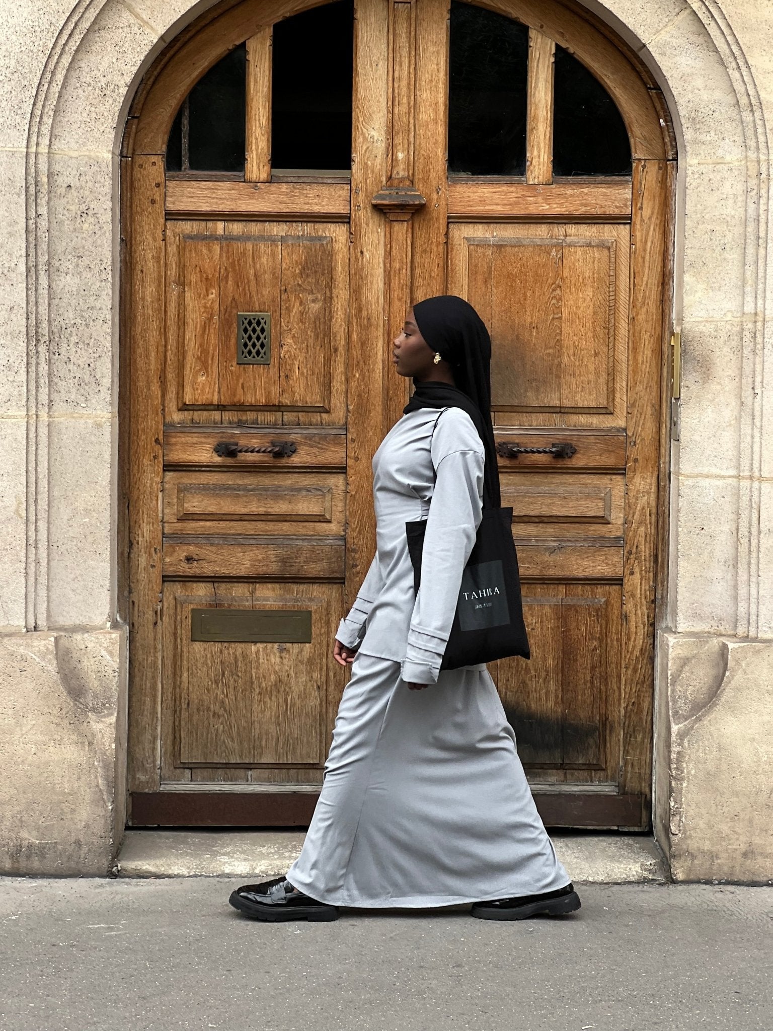 Ensemble Layana Gris - TAHIRA