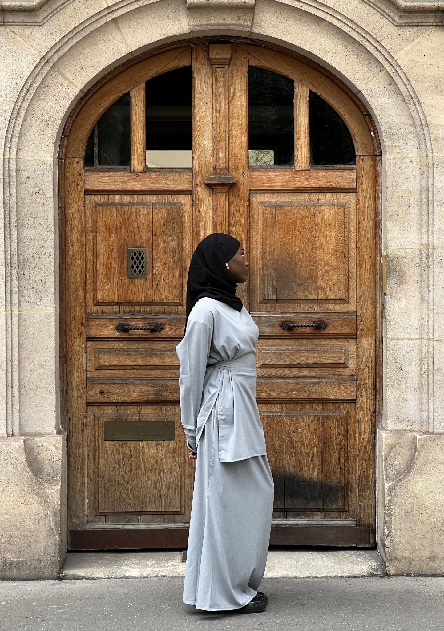 Ensemble Layana Gris - TAHIRA