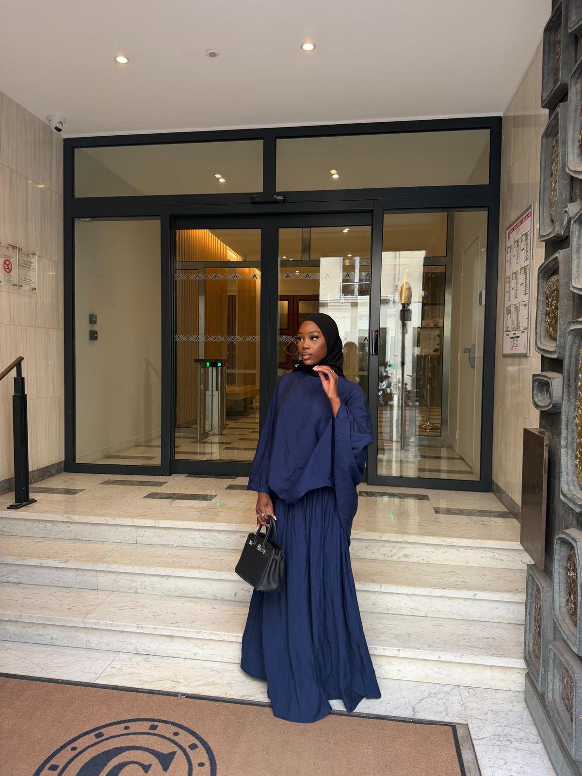 Ensemble Maki - Bleu nuit - TAHIRA