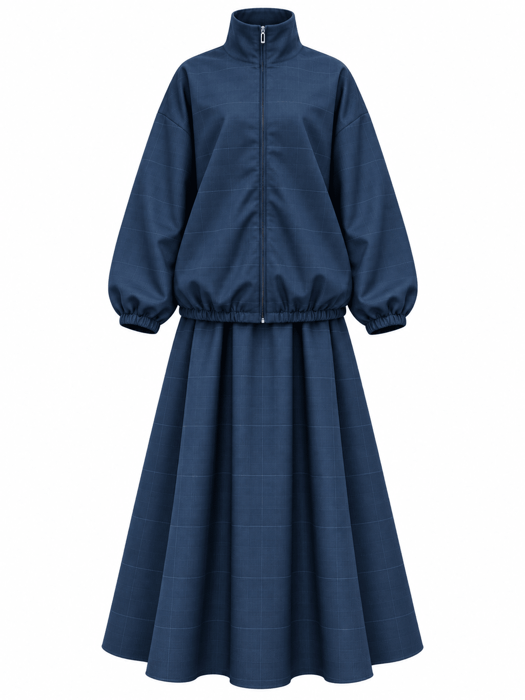 Ensemble Maréchal - Bleu pétrole - TAHIRA