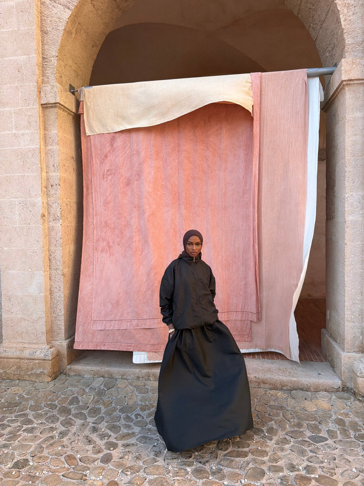 Ensemble Maréchal - Noir - TAHIRA