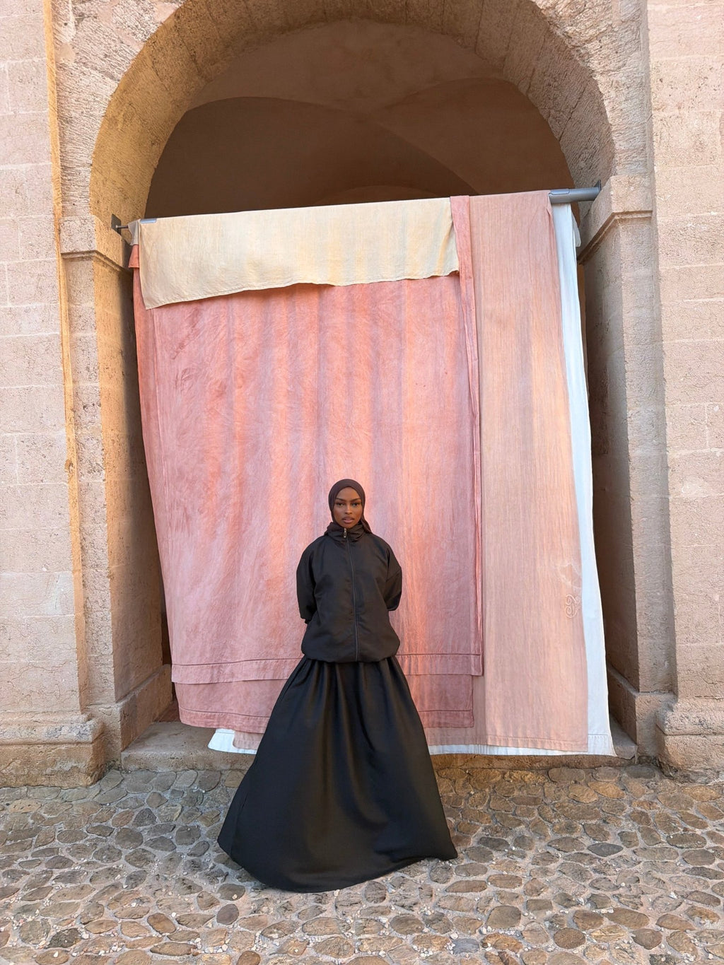 Ensemble Maréchal - Noir - TAHIRA