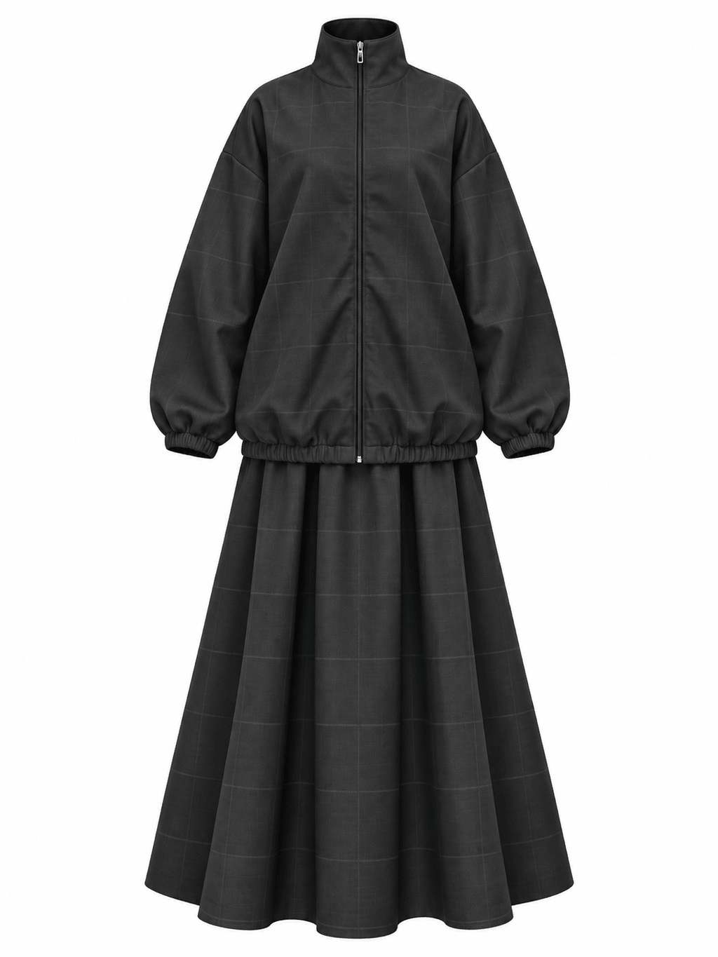 Ensemble Maréchal - Noir - TAHIRA