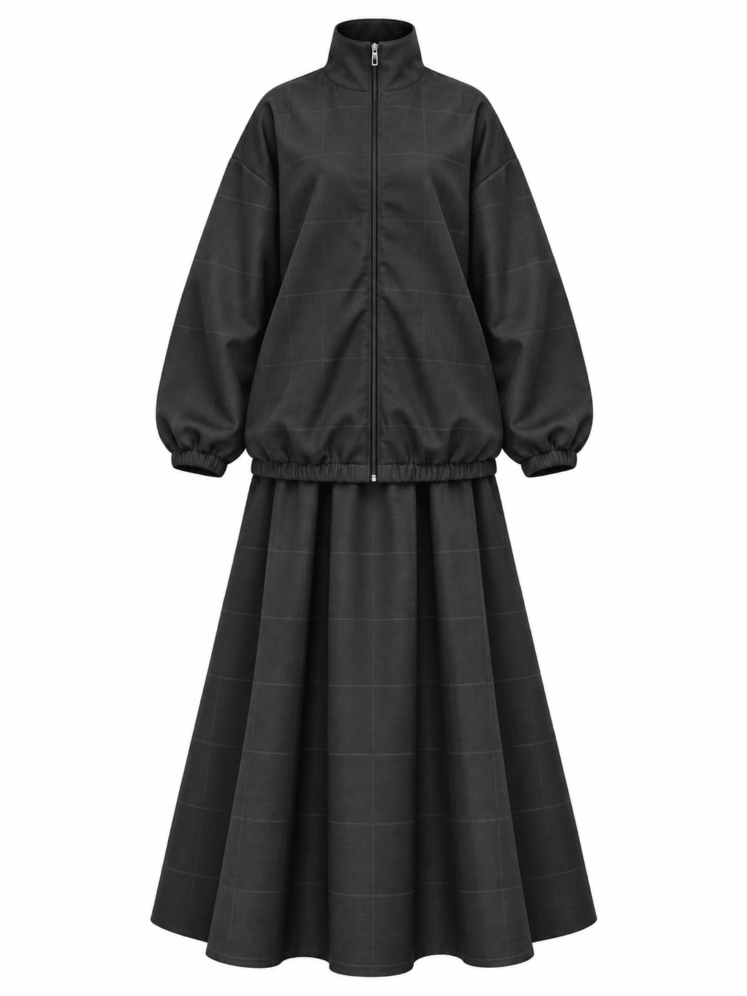 Ensemble Maréchal - Noir - TAHIRA