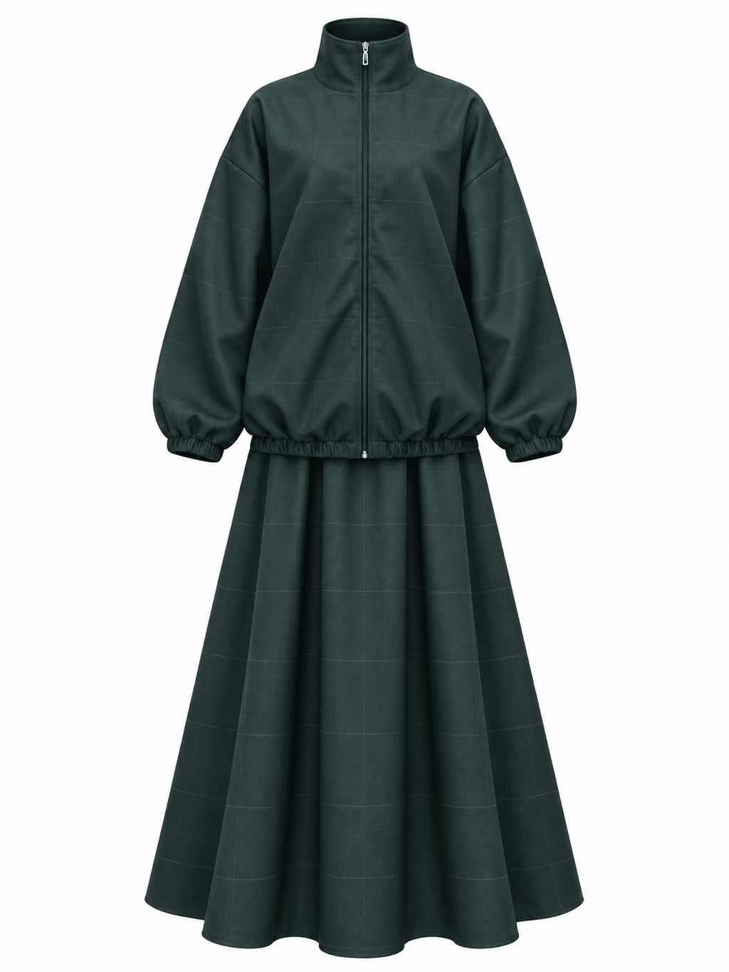 Ensemble Maréchal - Vert sapin - TAHIRA