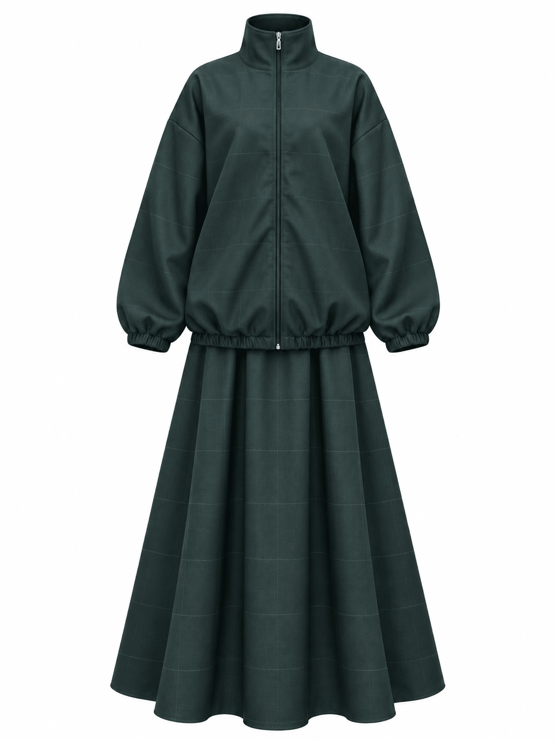 Ensemble Maréchal - Vert sapin - TAHIRA
