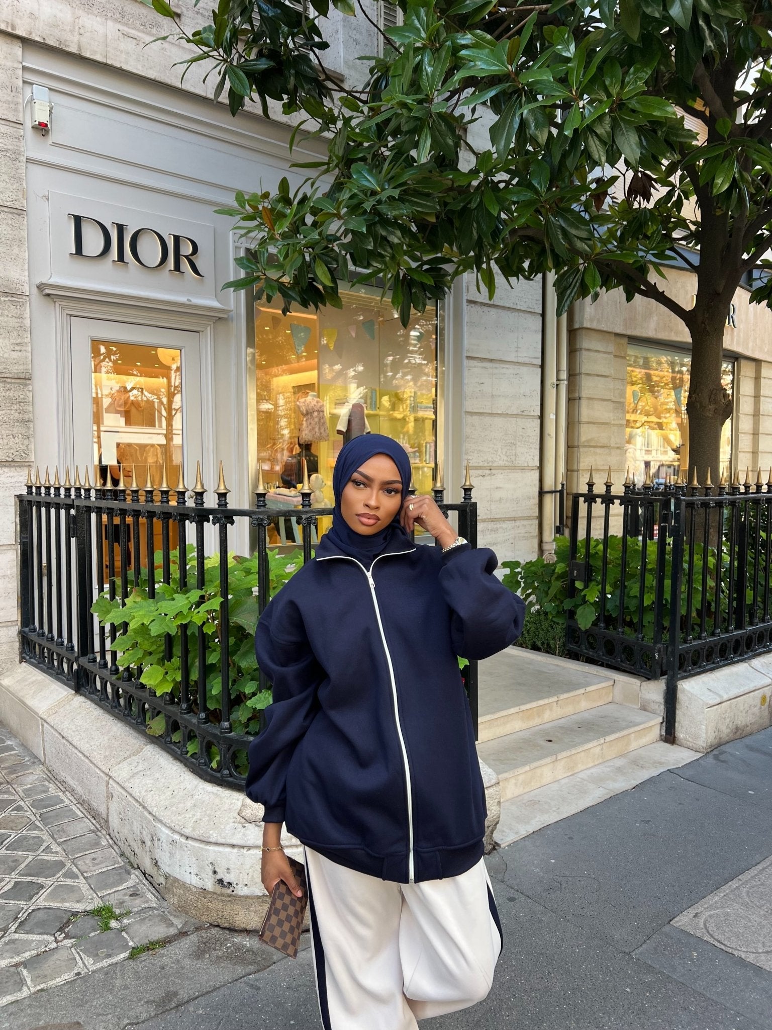 Ensemble Matchy Bleu Nuit - TAHIRA