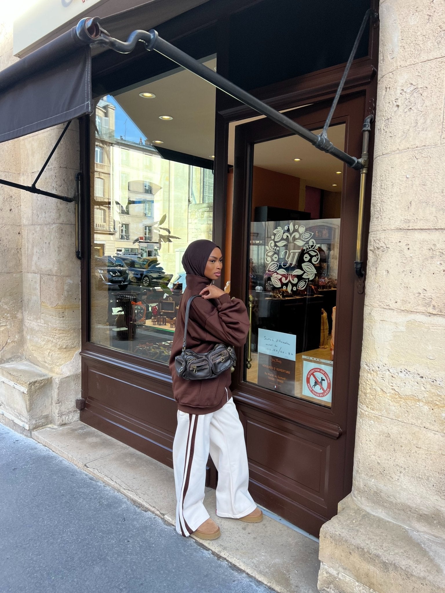 Ensemble Matchy Marron - TAHIRA