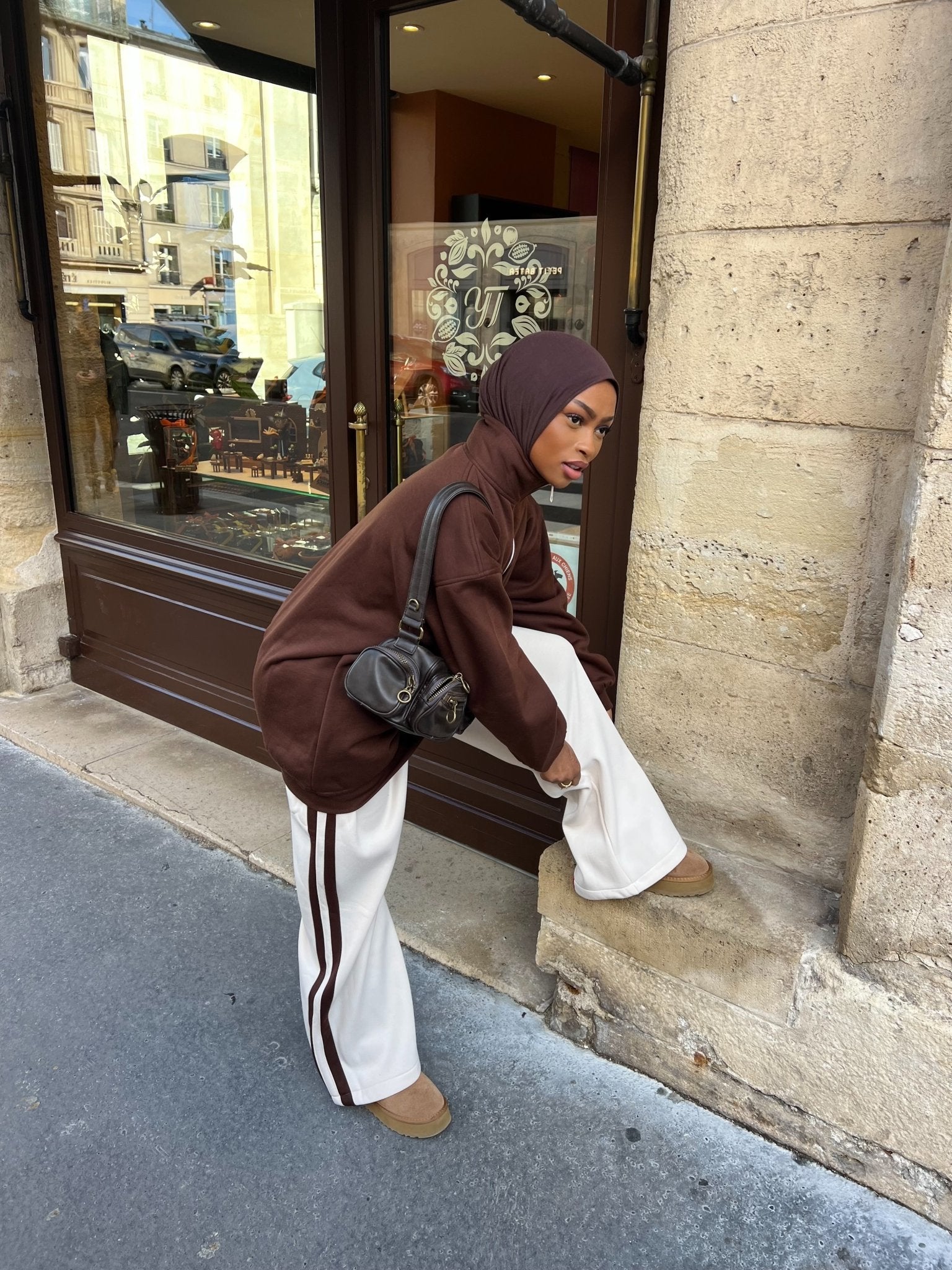Ensemble Matchy Marron - TAHIRA