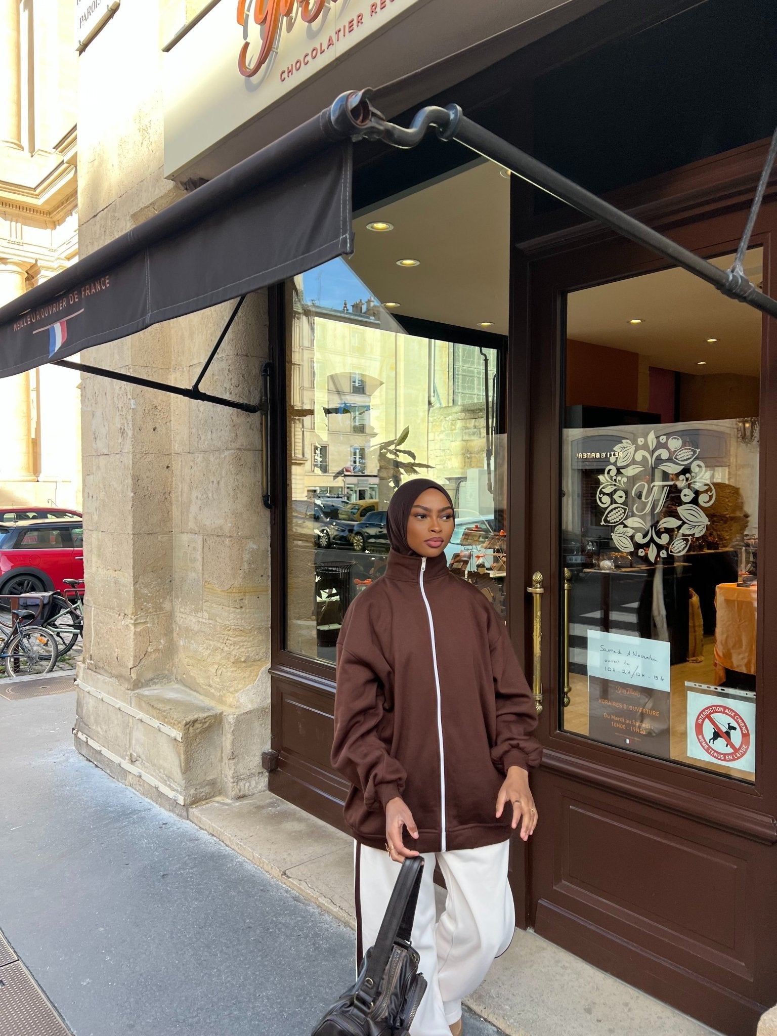 Ensemble Matchy Marron - TAHIRA