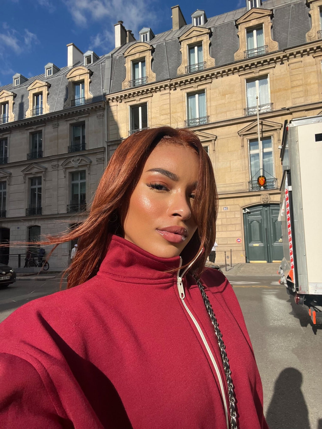 Ensemble Matchy Rouge Bordeau - TAHIRA