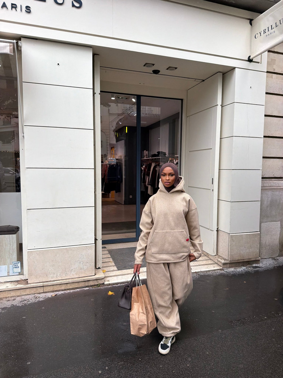 Ensemble Mila - Beige Avoine - TAHIRA