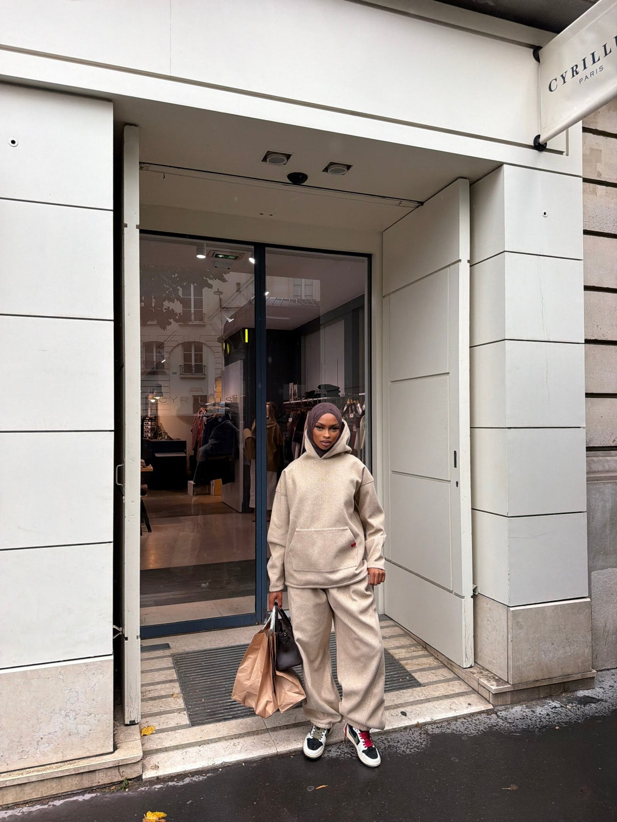 Ensemble Mila - Beige Avoine - TAHIRA