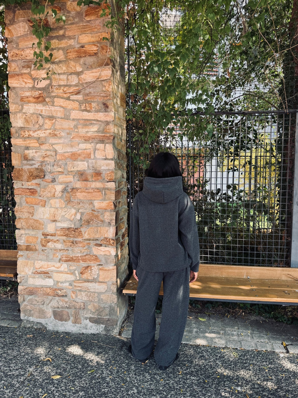 Ensemble Mila - Gris Anthracite - TAHIRA