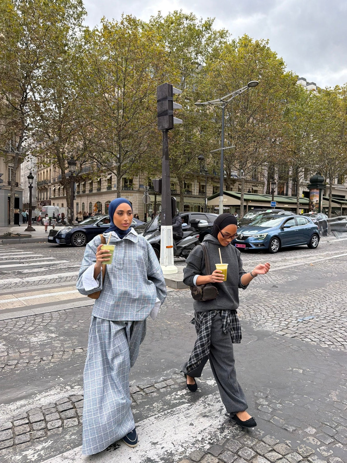 Ensemble Mila - Gris Anthracite - TAHIRA