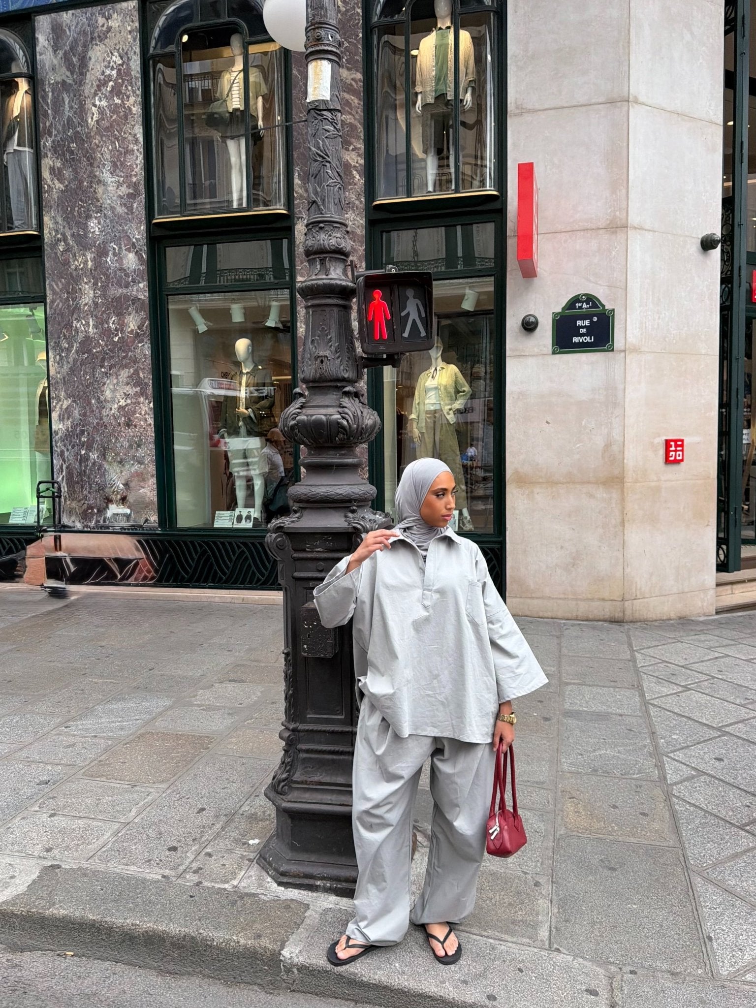 Ensemble Naïma – Gris perle - TAHIRA