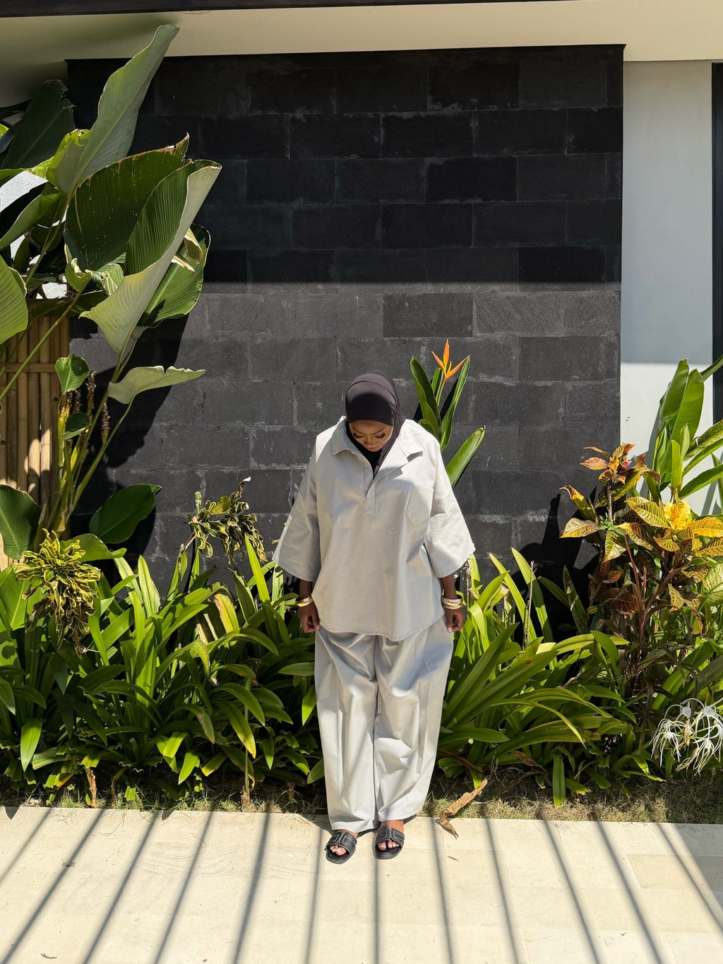 Ensemble Naïma – Gris perle - TAHIRA