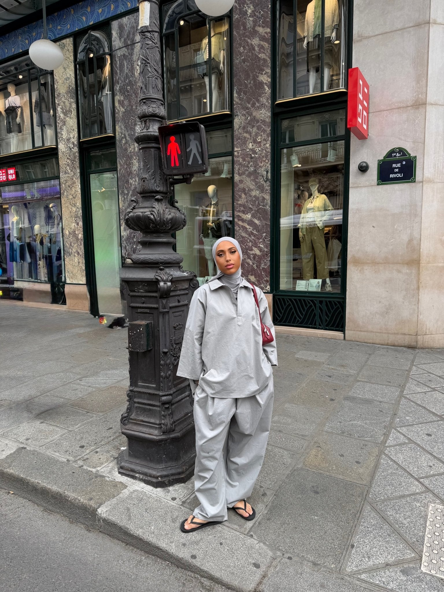 Ensemble Naïma – Gris perle - TAHIRA