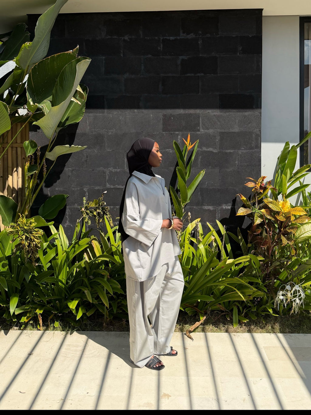 Ensemble Naïma – Gris perle - TAHIRA
