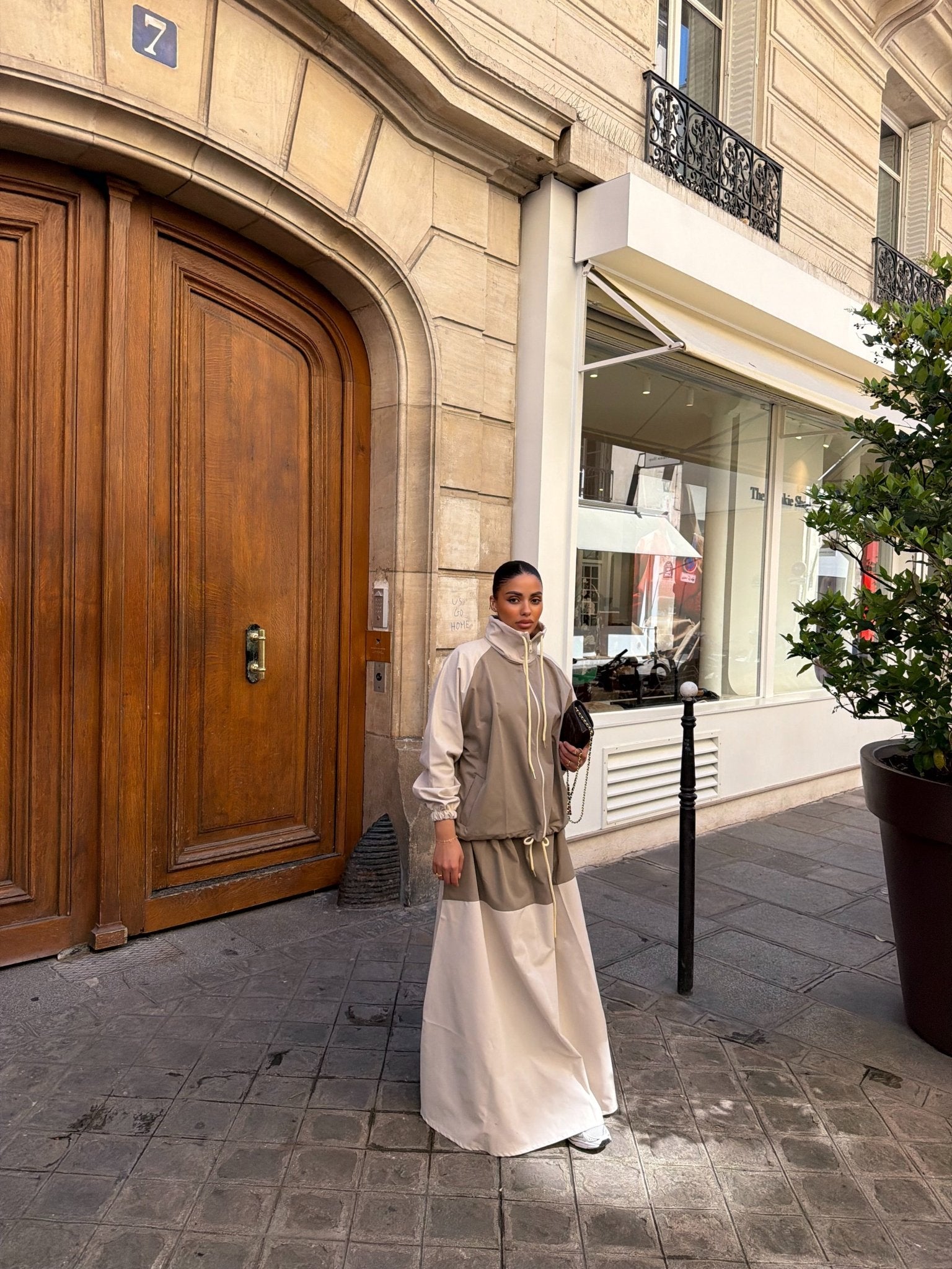 Ensemble Nevada Taupe - Beige - TAHIRA