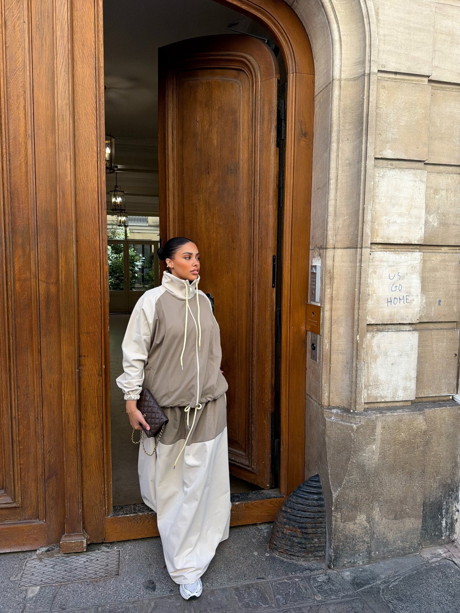 Ensemble Nevada Taupe - Beige - TAHIRA