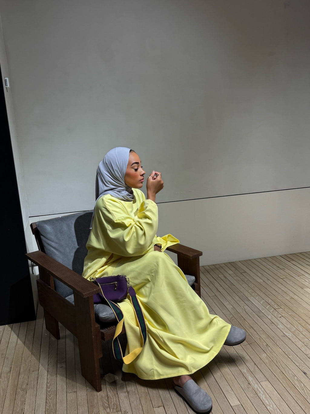 Ensemble Niyya Jaune Citron - TAHIRA