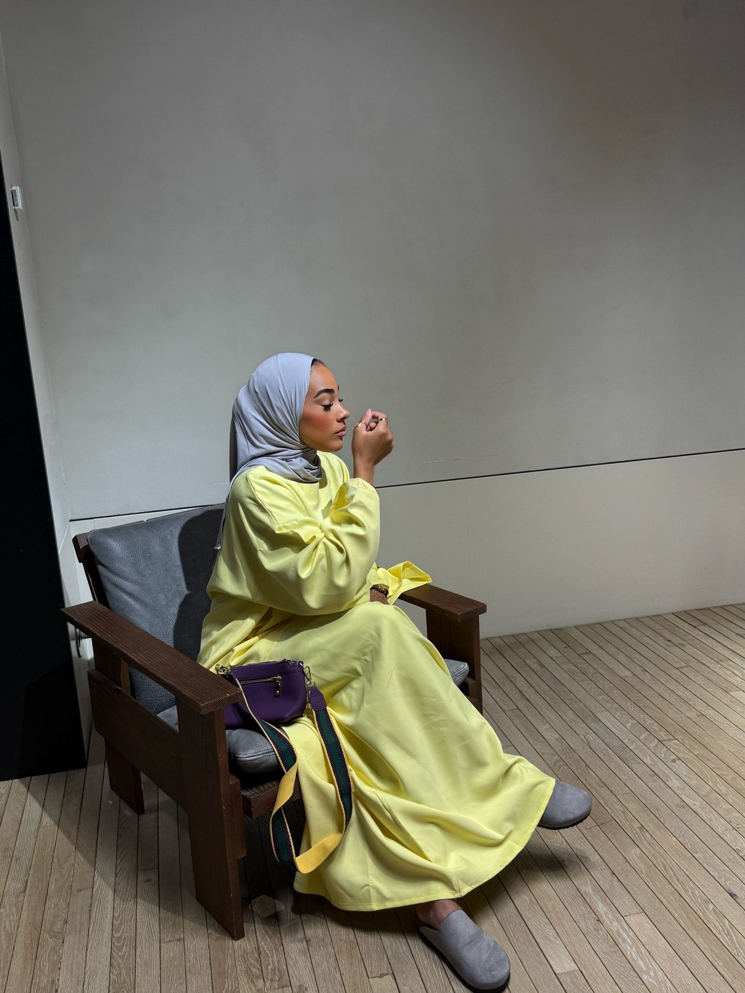 Ensemble Niyya Jaune Citron - TAHIRA