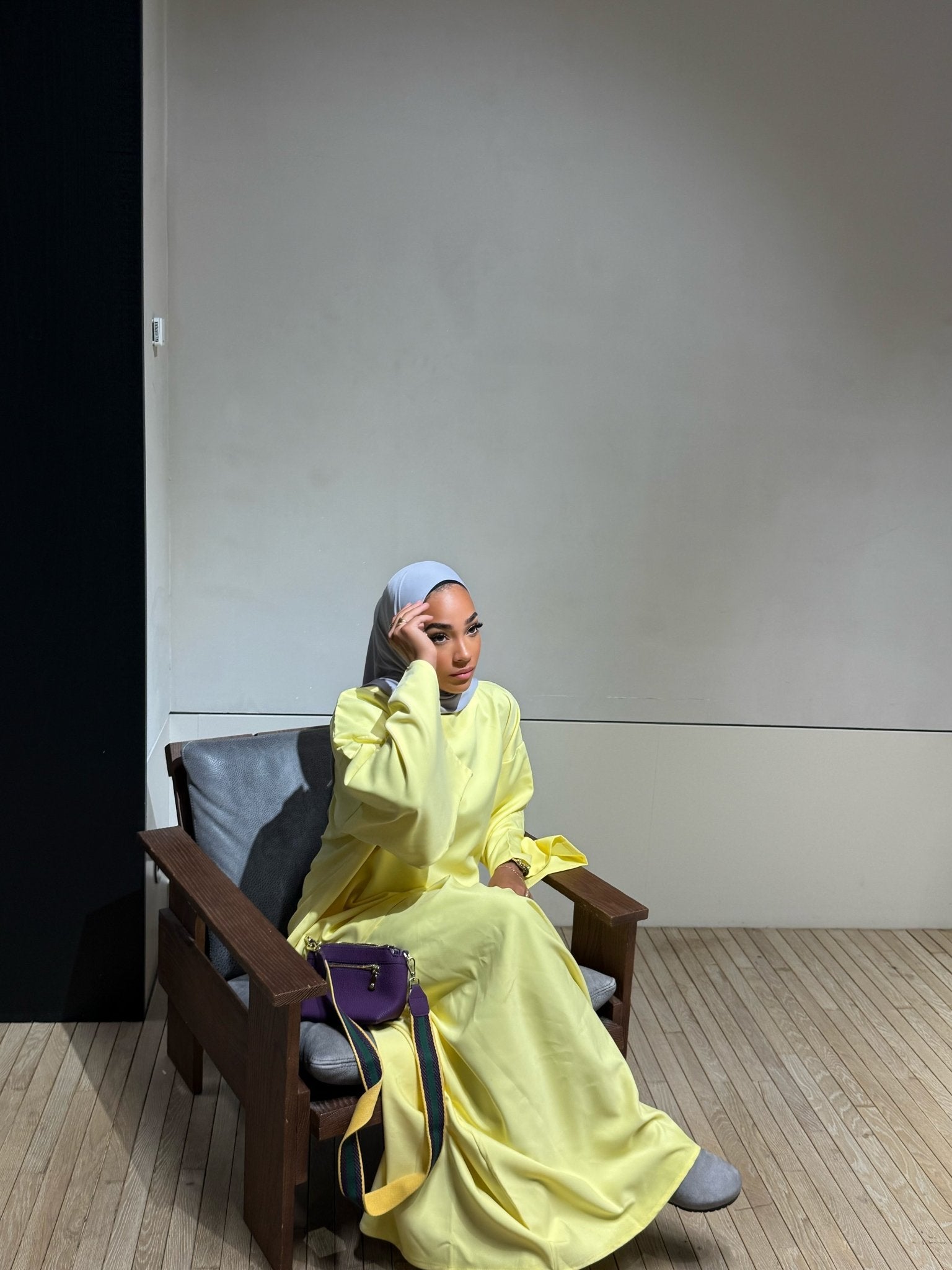 Ensemble Niyya Jaune Citron - TAHIRA